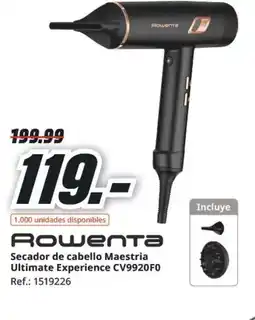 MediaMarkt ROWENTA Secador de cabello Maestria Ultimate Experience CV9920F0 oferta