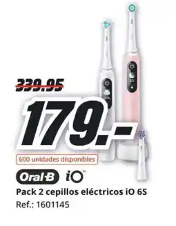 MediaMarkt ORAL-B Pack 2 cepillos eléctricos iO 6S oferta