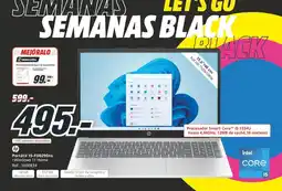 MediaMarkt HP Portátil 15-FD0290ns oferta