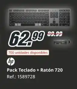 MediaMarkt HP Pack Teclado + Ratón 720 oferta