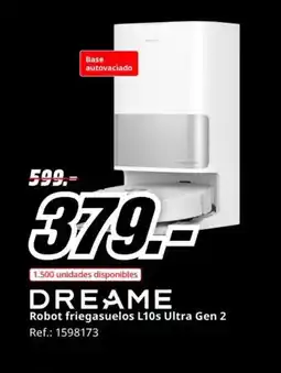 MediaMarkt DREAME Robot friegasuelos L10s Ultra Gen 2 oferta