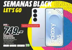 MediaMarkt SAMSUNG Smartphone Galaxy S25 5G oferta