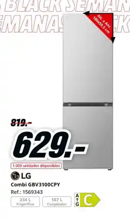 MediaMarkt LG Combi GBV3100CPY oferta