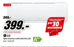 MediaMarkt LG Split Inverter LGPLUSECO12.SET oferta