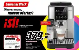 MediaMarkt DELONGHI Cafetera superautomática Magnifica Start Milk oferta