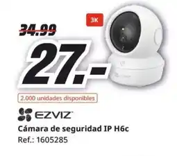 MediaMarkt EZVIZ Cámara de seguridad IP H6c oferta