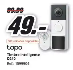 MediaMarkt TAPO Timbre inteligente D210 oferta