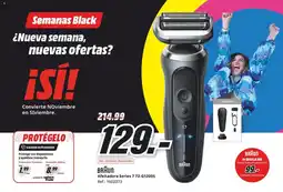 MediaMarkt BRAUN Afeitadora Series 7 72-G1200S oferta