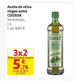 Alcampo COOSUR Aceite de oliva virgen extra oferta