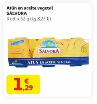 SÁLVORA Atún en aceite vegetal