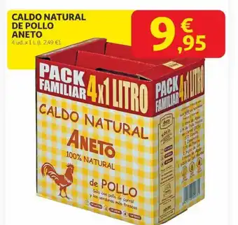ANETO Caldo natural de pollo