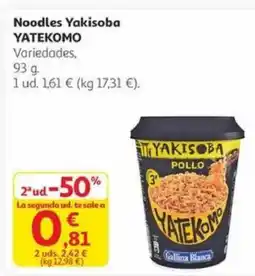 Alcampo YATEKOMO Noodles Yakisoba oferta
