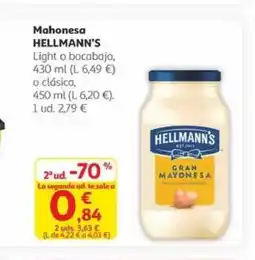 Alcampo HELLMANN'S Mahonesa oferta