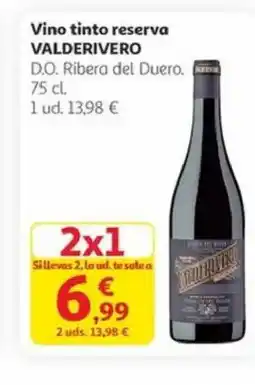 Alcampo VALDERIVERO Vino tinto reserva oferta