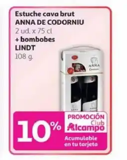 Alcampo ANNA DE CODORNIU Estuche cava brut oferta