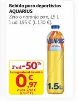 Alcampo AQUARIUS Bebida para deportistas oferta