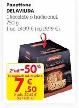 Alcampo DELAVIUDA Panettone oferta