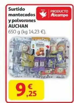 Alcampo AUCHAN Surtido mantecados y polvorones oferta