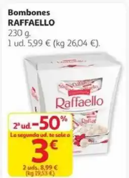 Alcampo RAFFAELLO Bombones oferta