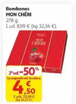 Alcampo MON CHÉRI Bombones oferta