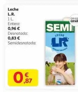 Alcampo L.R. Leche oferta