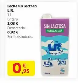 Alcampo L.R. Leche sin lactosa oferta