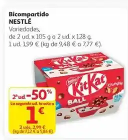 Alcampo NESTLÉ Bicompartido oferta