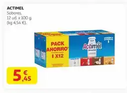Alcampo ACTIMEL Sabores oferta