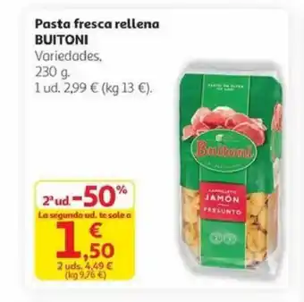 Alcampo BUITONI Pasta fresca rellena oferta