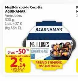 Alcampo AGUINAMAR Mejillón cocido Cocotte oferta