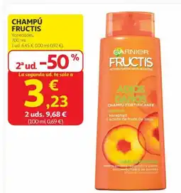Alcampo FRUCTIS Champú oferta
