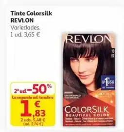 Alcampo REVLON Tinte Colorsilk oferta