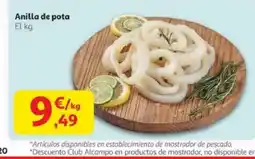 Alcampo Anilla de pota oferta