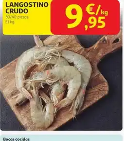 Alcampo Langostino crudo oferta