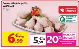 Alcampo AUCHAN Jamoncitos de pollo oferta