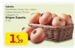 Alcampo Cebolla oferta