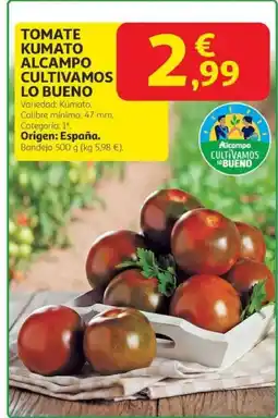 Alcampo Tomate kumato alcampo cultivamos lo bueno oferta