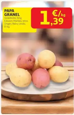 Alcampo Papa granel oferta