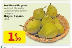 Alcampo Pera blanquilla granel oferta