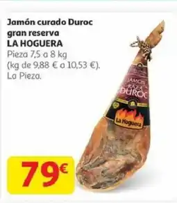 Alcampo LA HOGUERA Jamón curado Duroc oferta