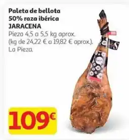Alcampo JARACENA Paleta de bellota 50% raza ibérica oferta