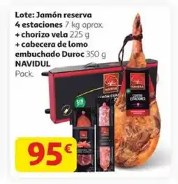 Alcampo Lote: Jamón reserva 4 estaciones oferta