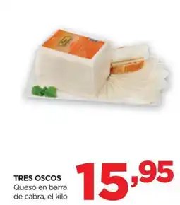 Alimerka TRES OSCOS Queso en barra de cabra oferta