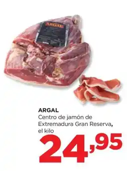 Alimerka ARGAL Centro de jamón de Extremadura Gran Reserva oferta
