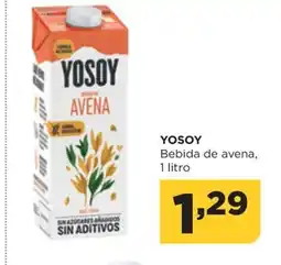 Alimerka YOSOY Bebida de avena oferta