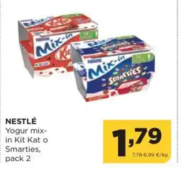Alimerka NESTLÉ Yogur mix- in Kit Kat o Smarties oferta