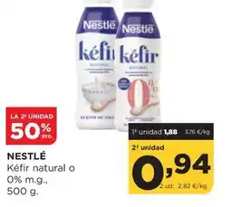 Alimerka NESTLÉ Kéfir natural o 0% mg oferta