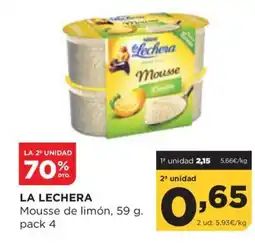 Alimerka LA LECHERA Mousse de limón oferta