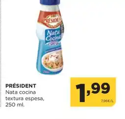 Alimerka PRÉSIDENT Nata cocina oferta