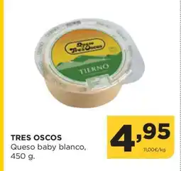 Alimerka TRES OSCOS Queso baby blanco oferta